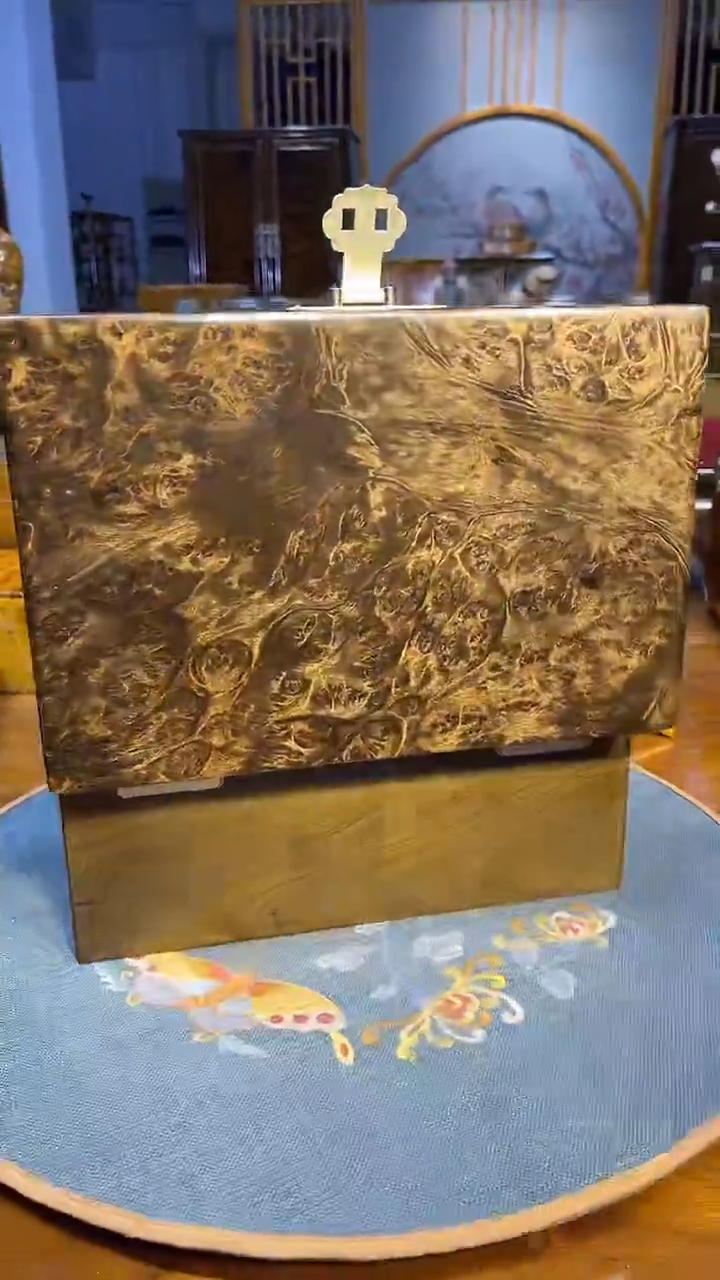 乌木类成套家具瘤疤珠宝箱 s4