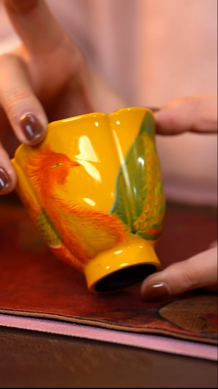 茶杯紫砂【宜景窑系列】杯子