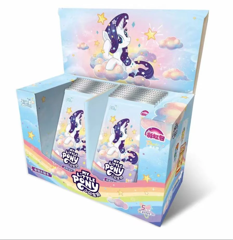 卡游【彩虹5直邮】新品小马宝莉彩虹第五弹盲盒拆卡游戏收藏正版