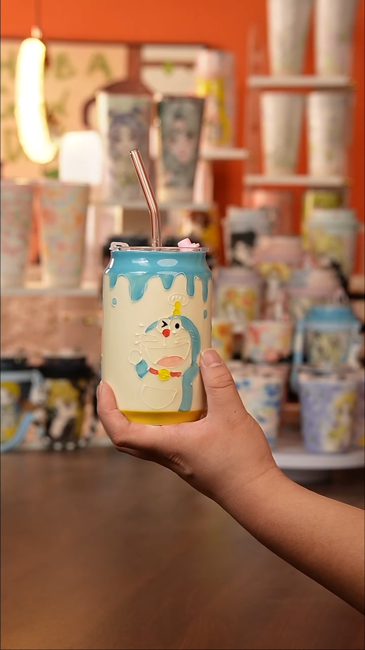 景德镇手工手绘文创陶瓷杯