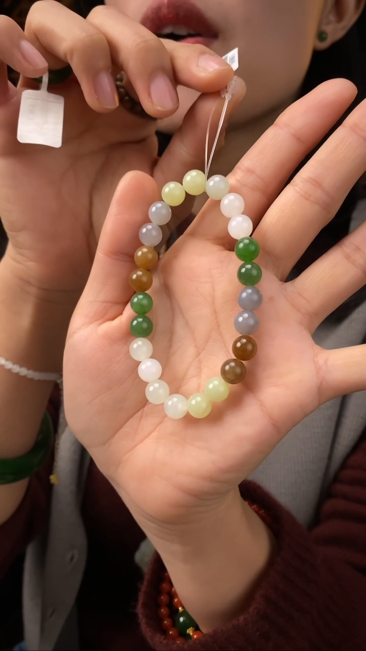 【闪购商品】和田玉多宝手串8MM未镶嵌【玉道侠侣】