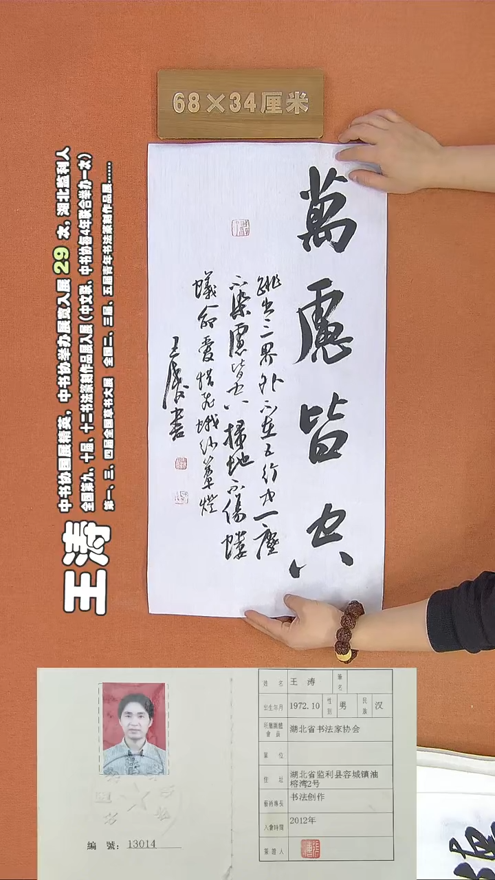 【闪购商品】书法288王涛书法作品