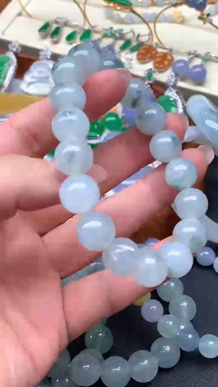 【闪购商品】翡翠手串未镶嵌16-天然翡翠
