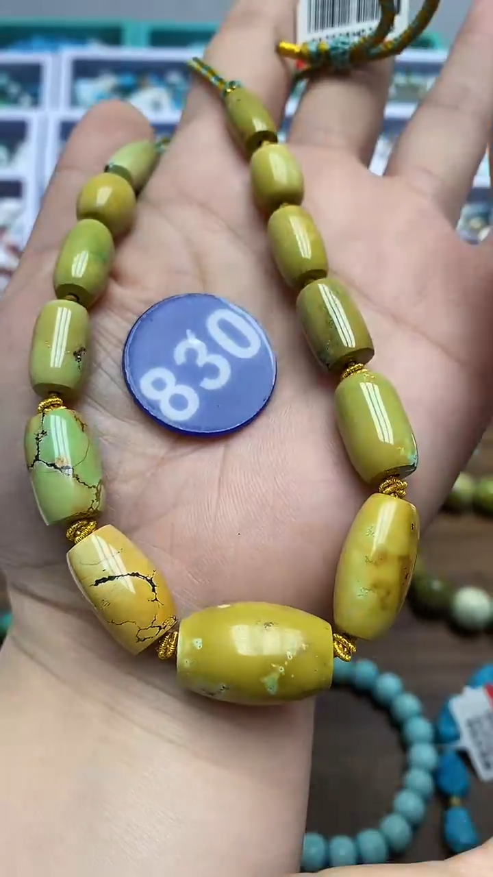 【闪购商品】绿松石项链未镶嵌830