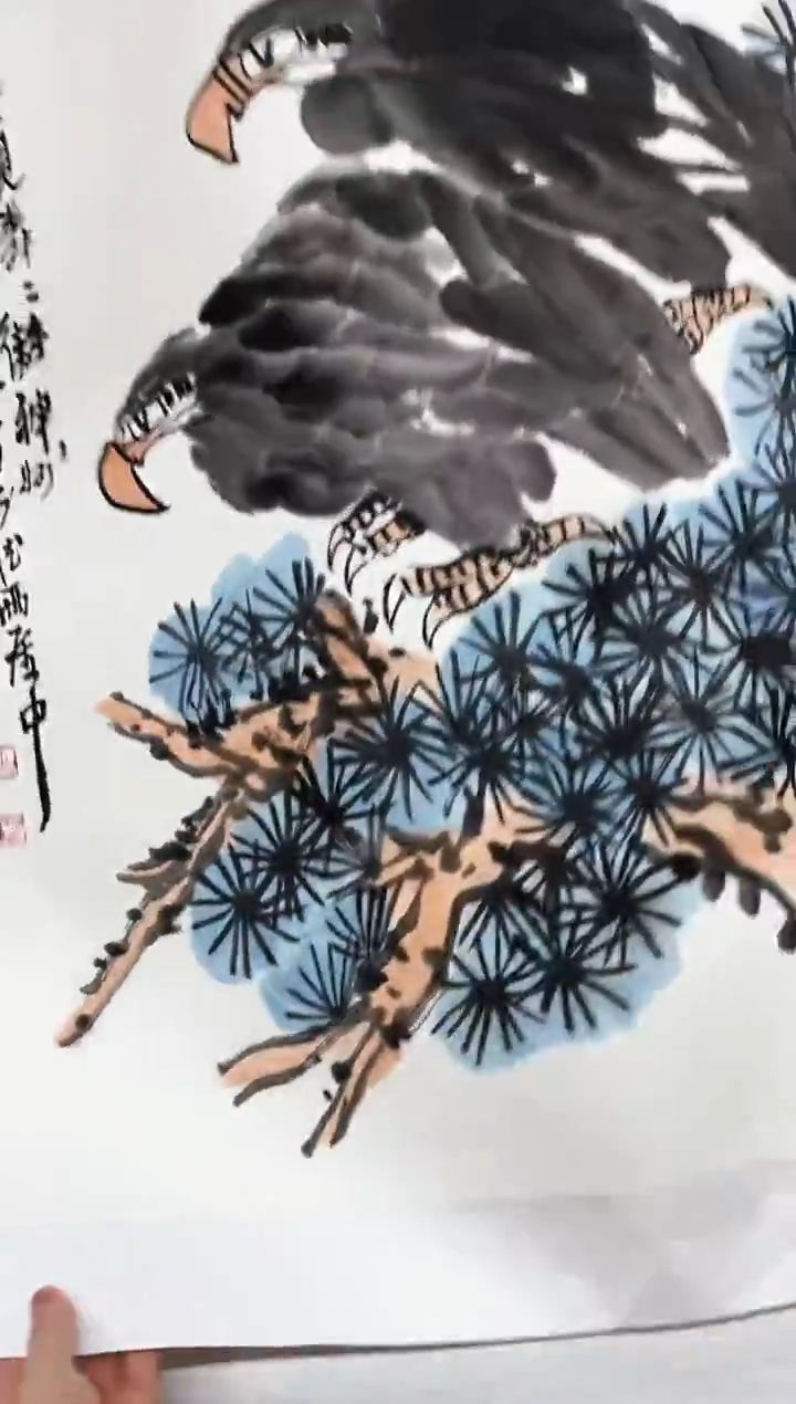 精品国画花鸟作品