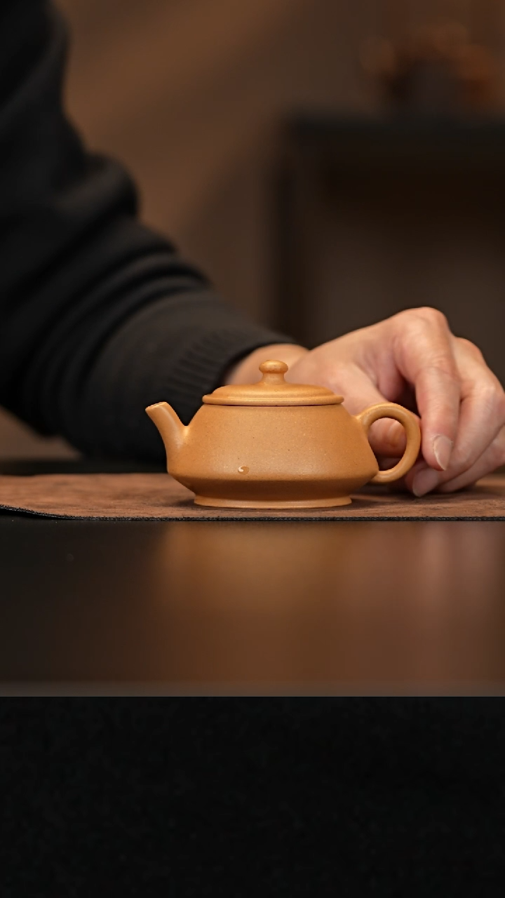 【闪购商品】紫砂茶壶允禾斋wxm 黄段 天悦 130cc