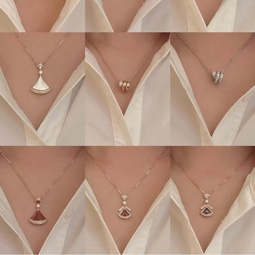 #沐楠专享#003 灵蛇大花百搭项链时尚小众简约坠链项链