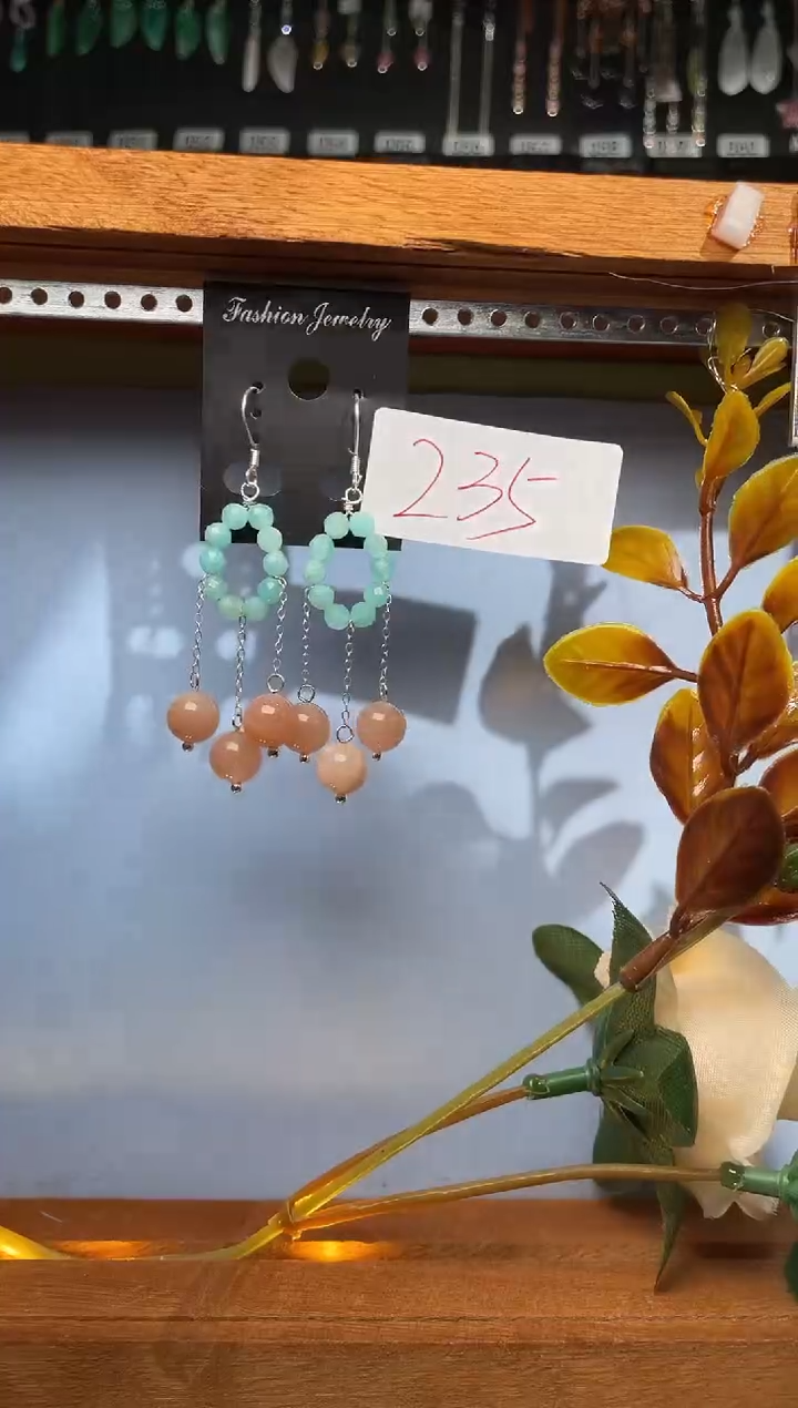 【闪购商品】紫晶耳饰银S925镶嵌喜欢拍