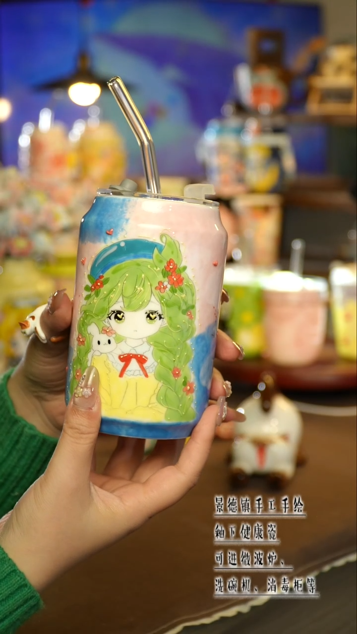 景德镇手绘陶瓷&A009