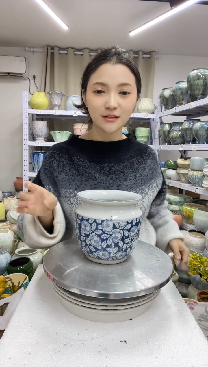 【12.27】花盆链接 高15：  口：12