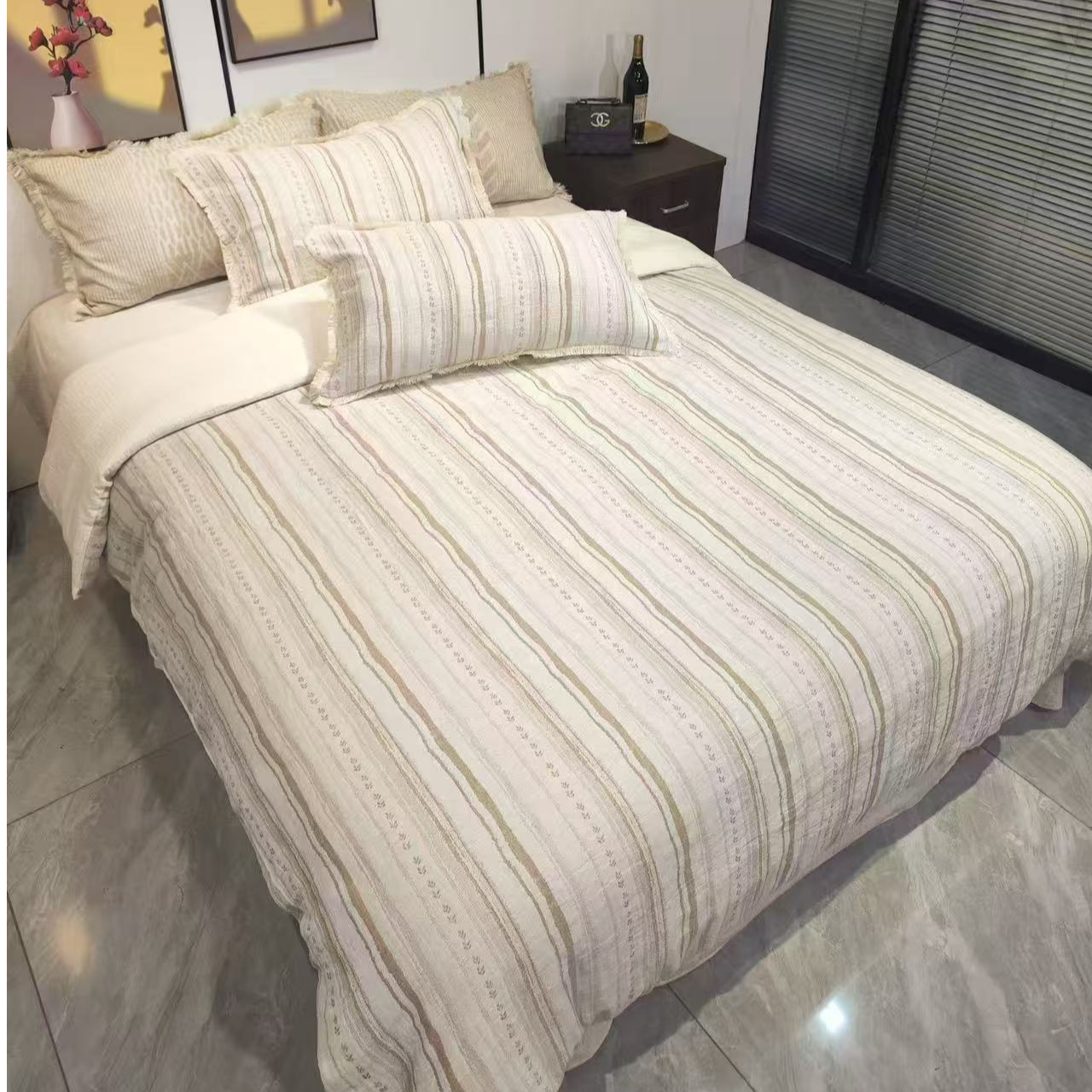 【夏日柔情】舒适松弛感双人四件套