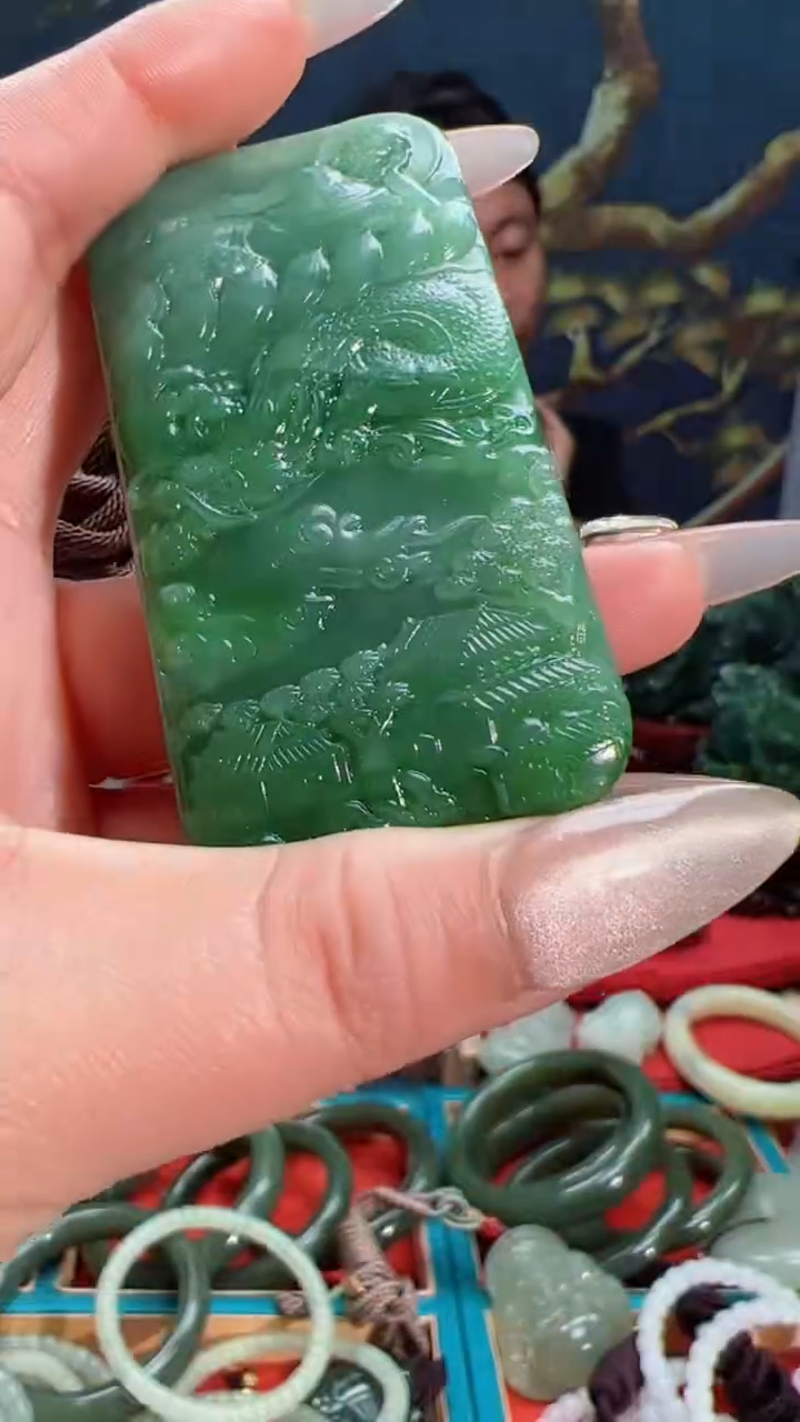 【闪购商品】和田玉吊坠未镶嵌1