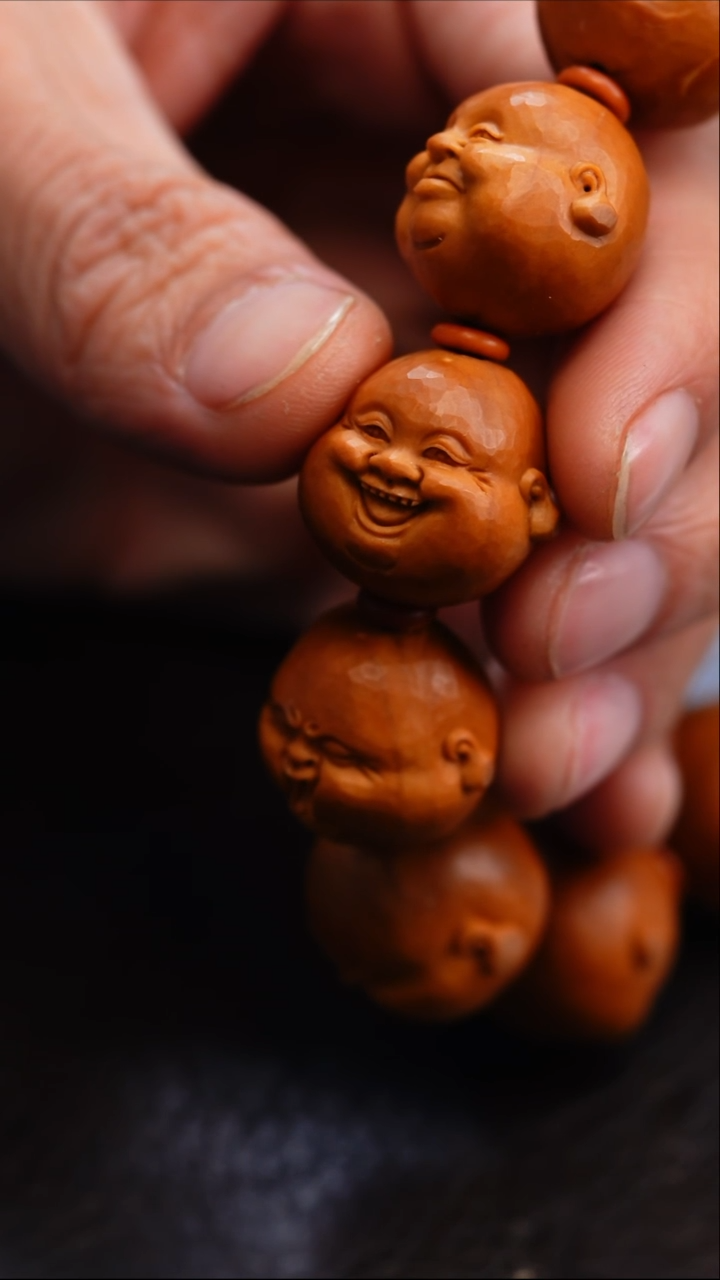 【闪购商品】橄榄核吊坠苏工橄榄核