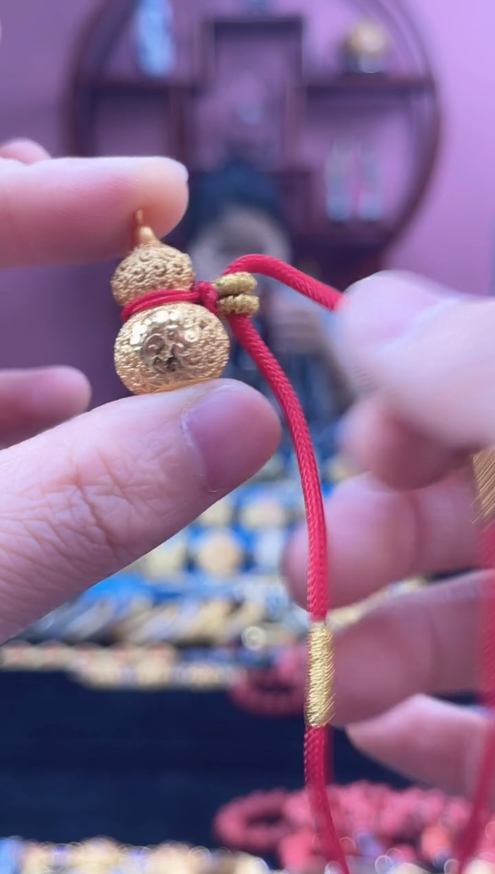 非遗 花丝镶嵌 葫芦 吊坠