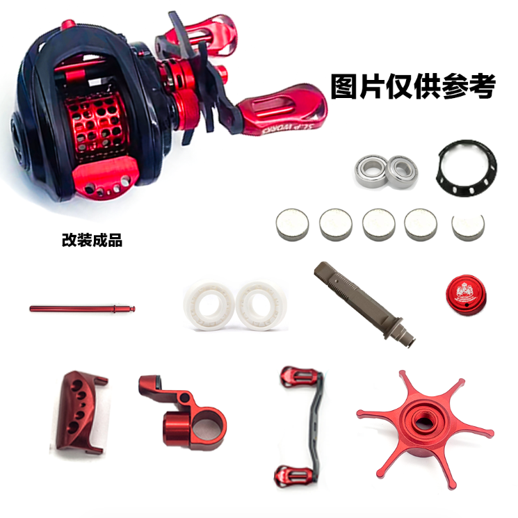 阿布P4水滴轮微物路亚泛用远投防炸线鱼线轮路亚竿打黑渔轮正品