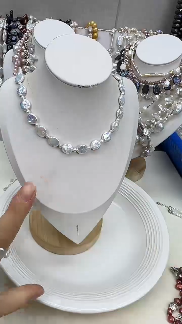 颈饰未镶嵌淡水珍珠1