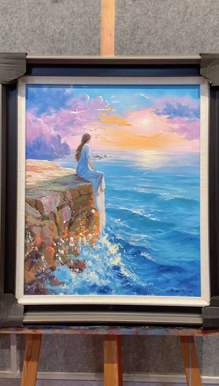 【闪购商品】油画张敬老师油画作品43