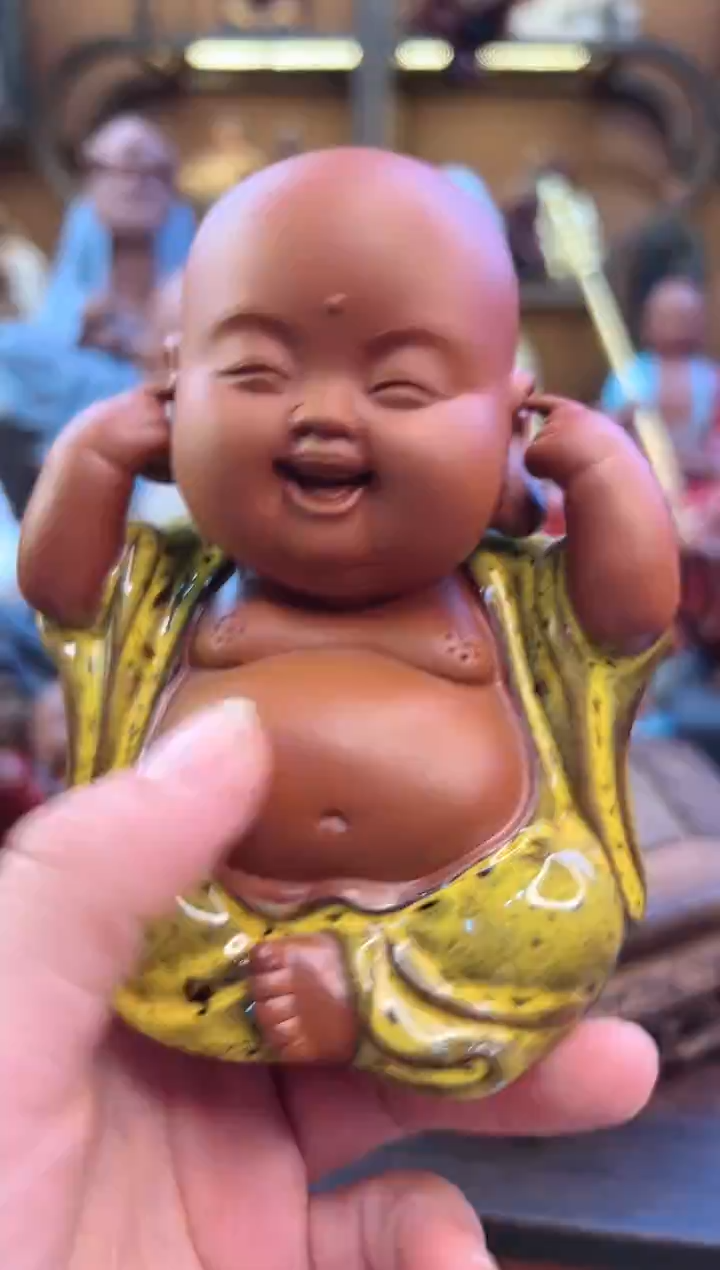 紫砂茶宠器闵紫砂茶宠摆件