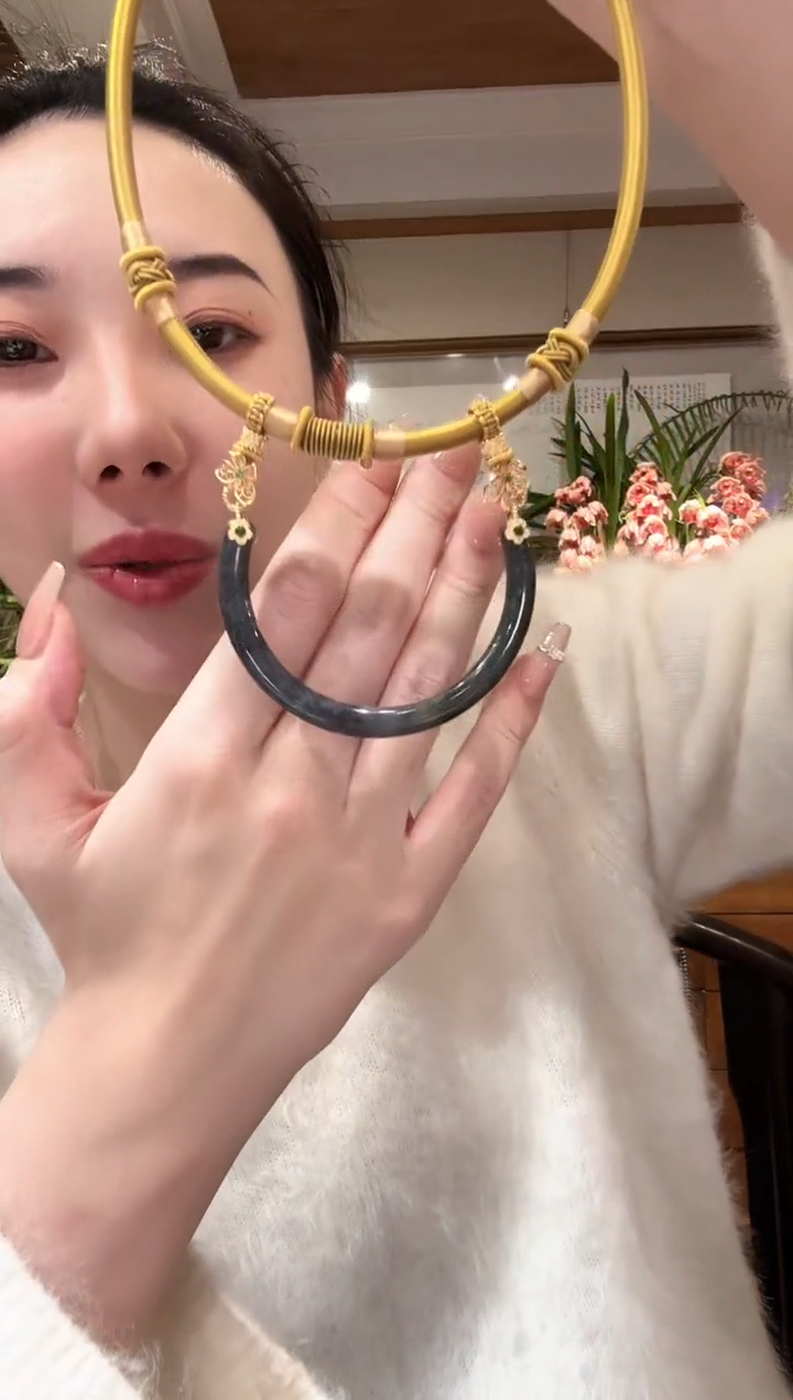 【闪购商品】翡翠颈饰未镶嵌国风