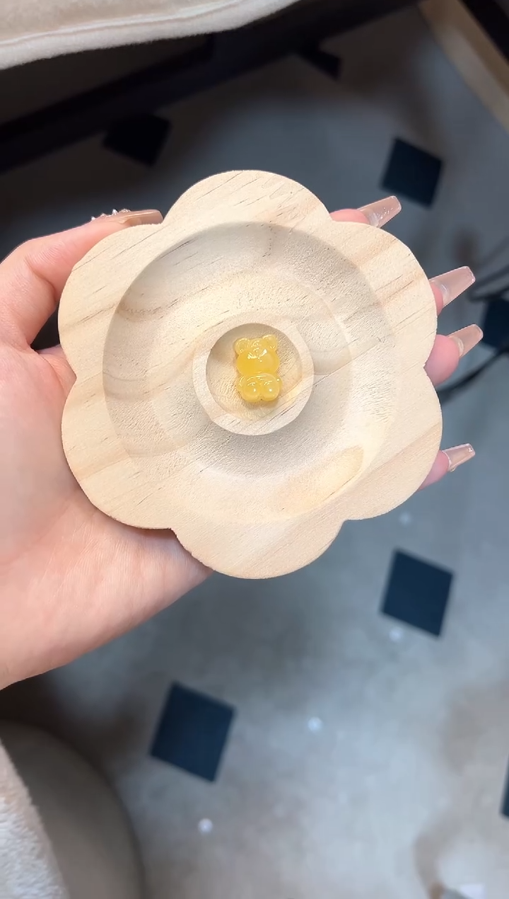 【闪购商品】琥珀珠宝奇石未镶嵌小熊