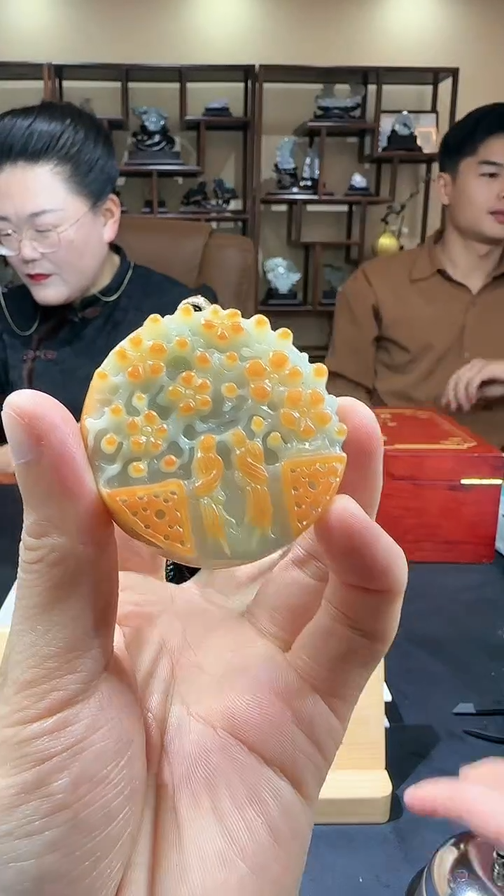 【闪购商品】定制翡翠未镶嵌L-@@SXSN21041