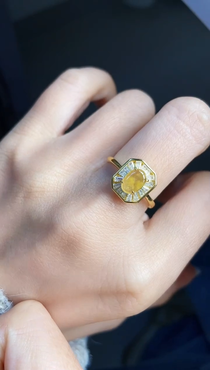 银S925镶嵌戒指翡翠12