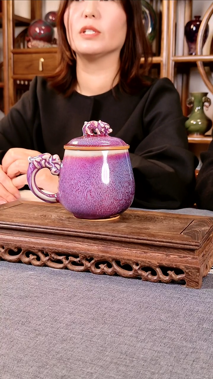 办公杯 土魂钧瓷