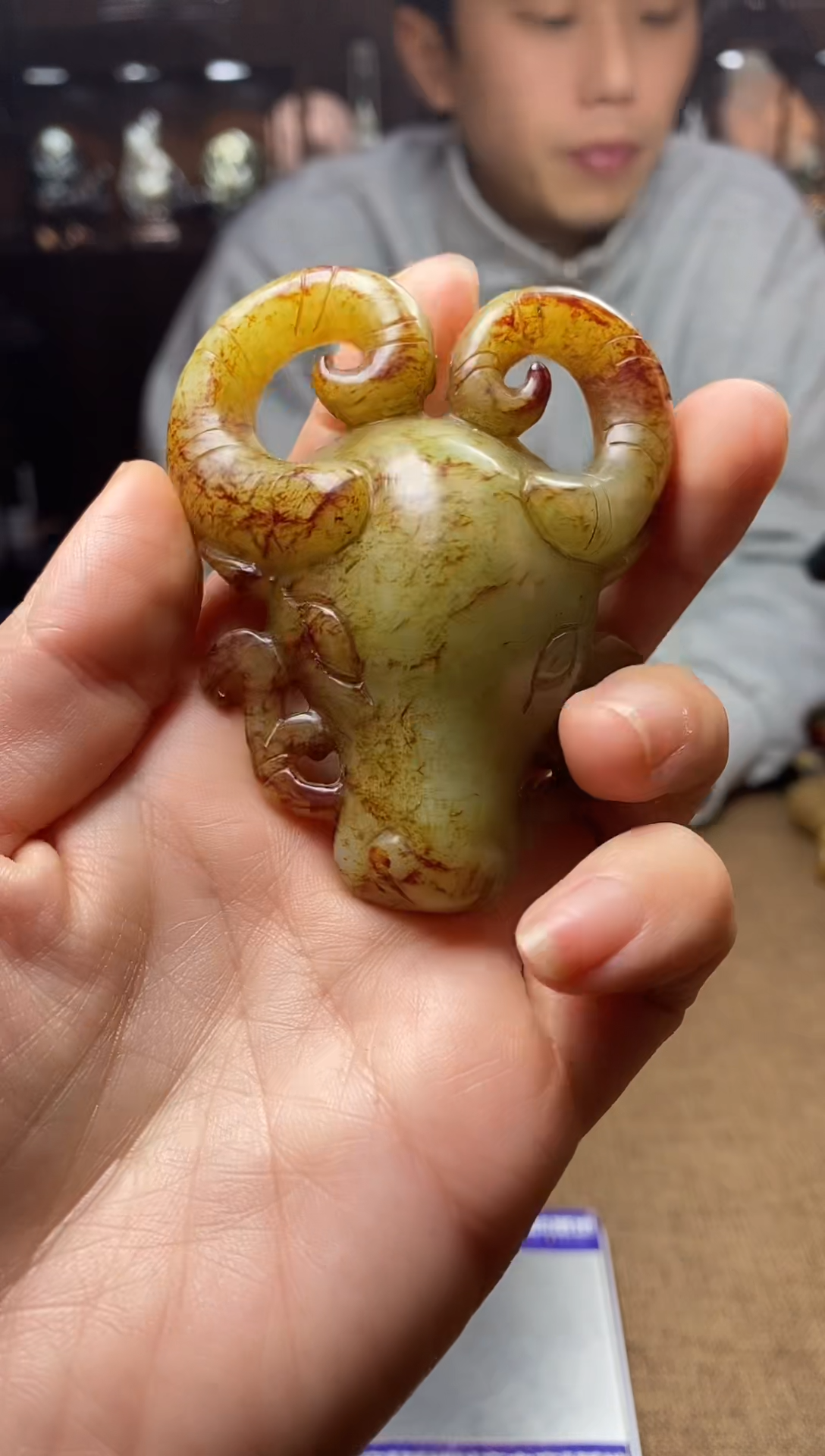 【闪购商品】和田玉颈饰未镶嵌牛头