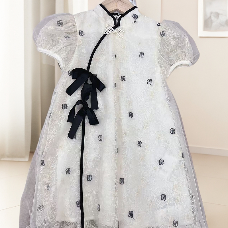 （601-700）儿童韩版新款新夏款甜美连衣裙