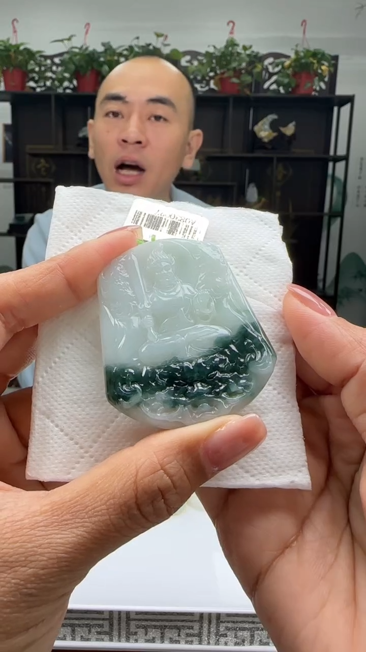 【闪购商品】翡翠颈饰未镶嵌天然翡翠A货吊坠