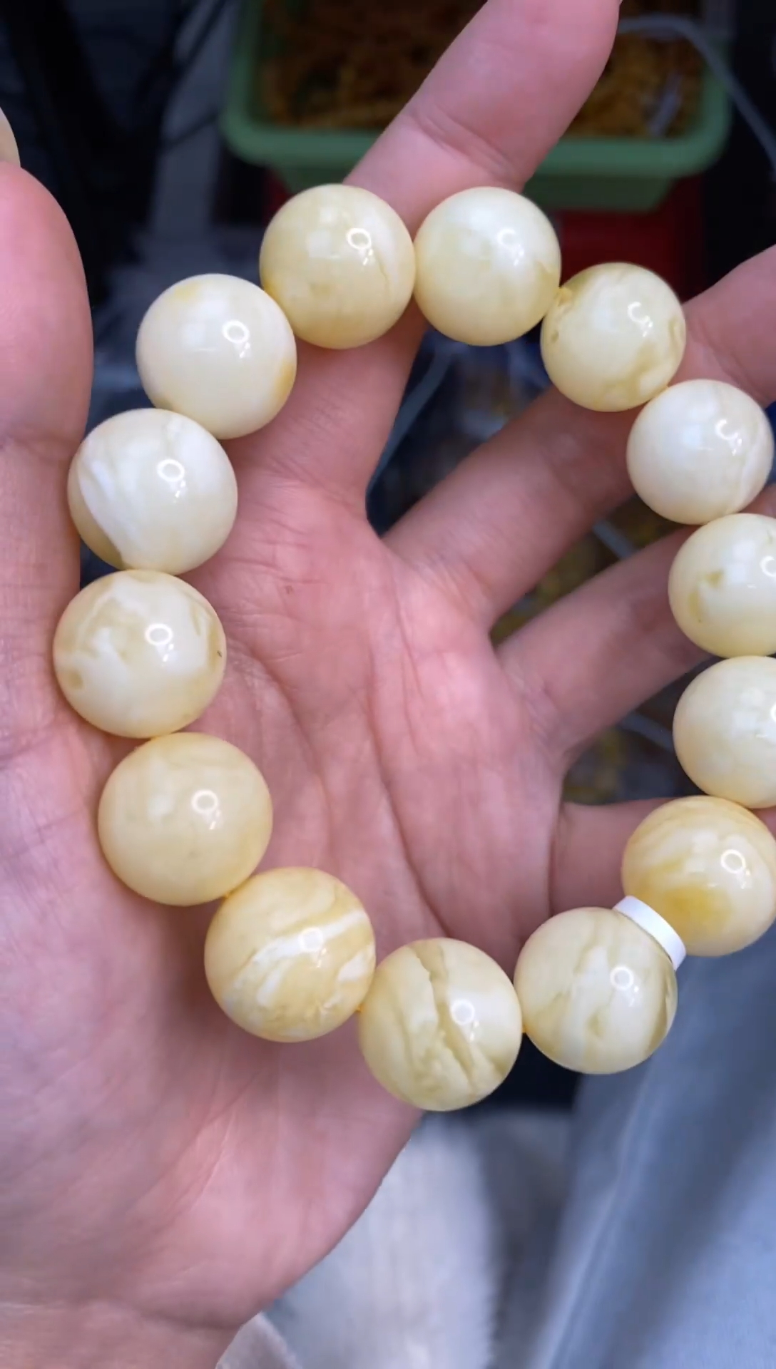 裸石琥珀未镶嵌12/26多样性发其一15微瑕