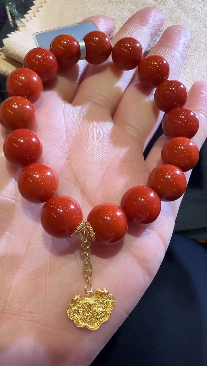 未镶嵌手链南红玛瑙南红手链