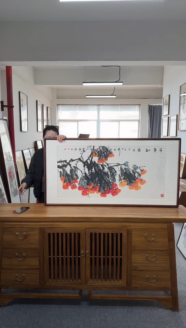 书法A390-63*123尺寸