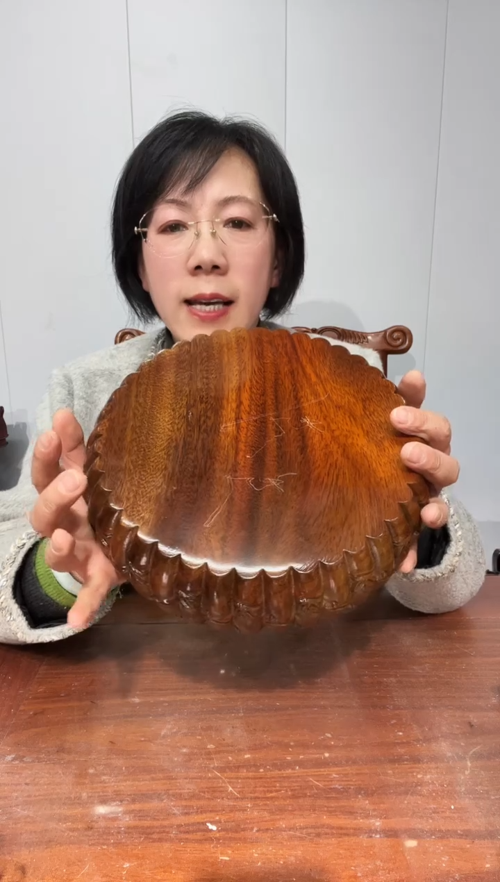 木青*瑕疵处理老花节节高升23*26*8金瓜