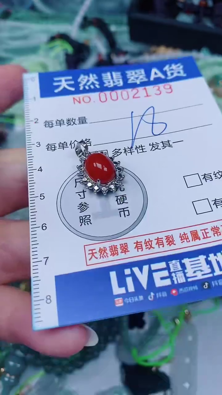 翡翠未镶嵌颈饰00002139