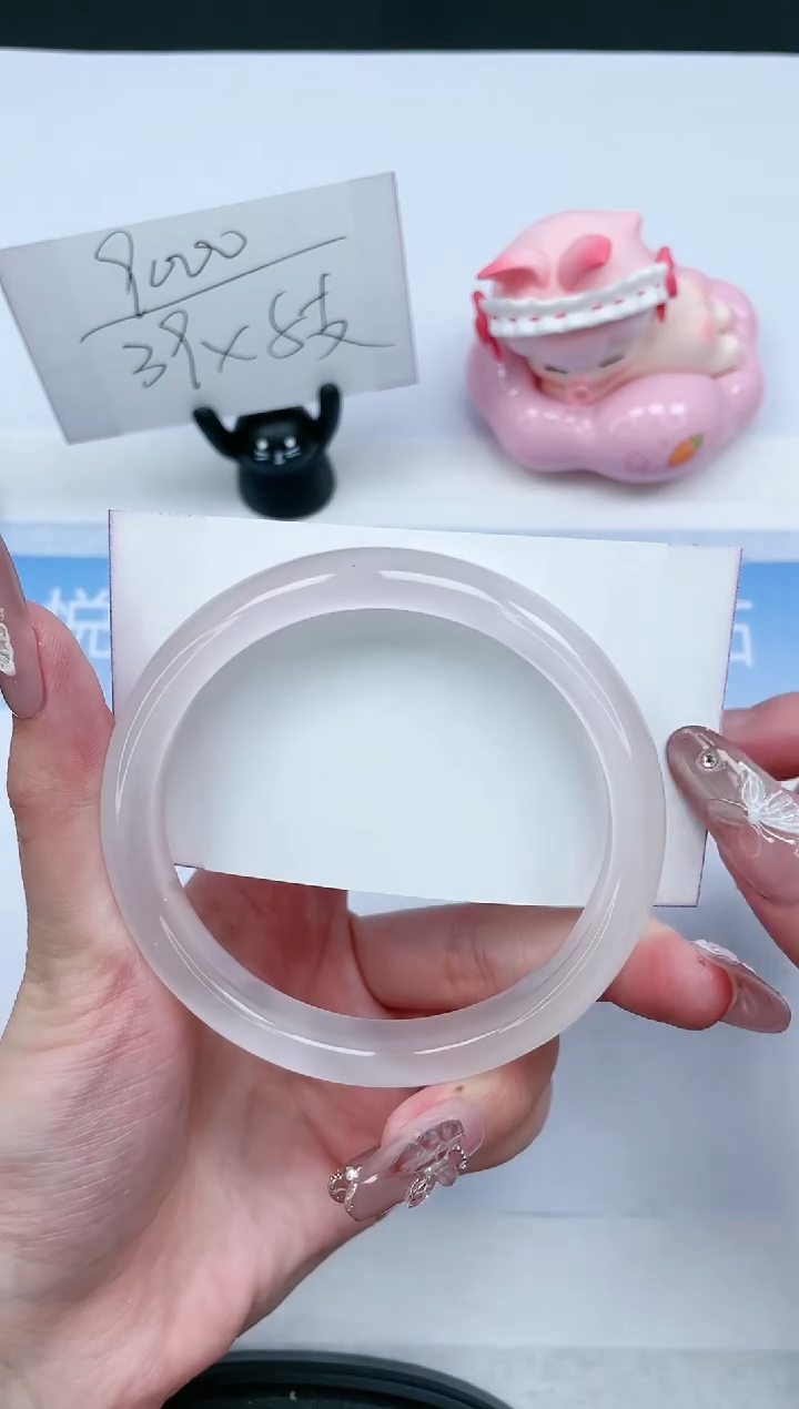 【闪购商品】石英质玉未镶嵌手镯435-65