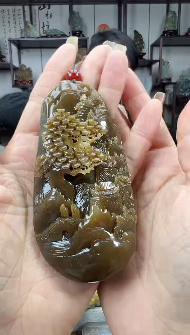 未镶嵌和田玉把件1