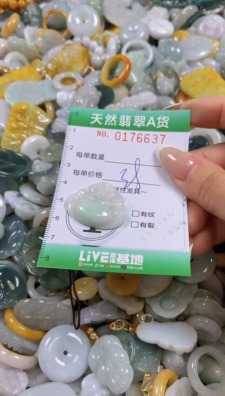 翡翠未镶嵌颈饰闪购0176637