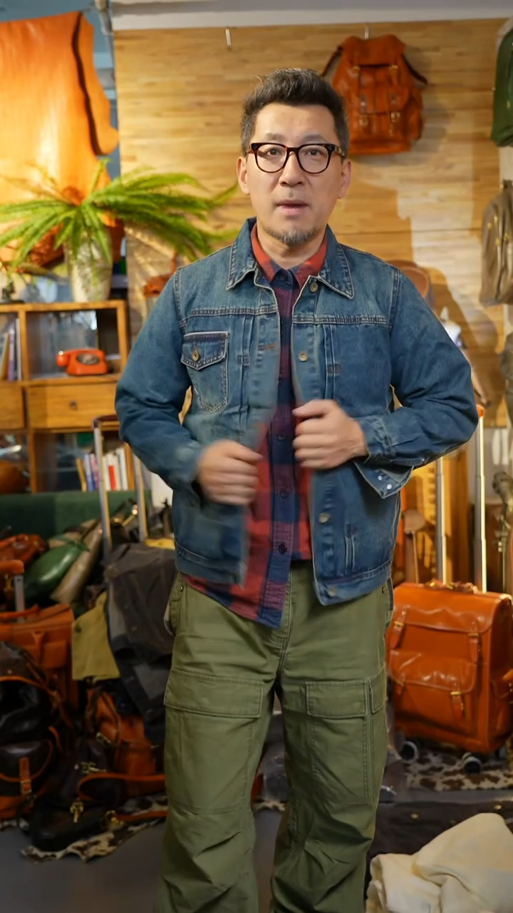 开衫款牛仔外套 特价M码 