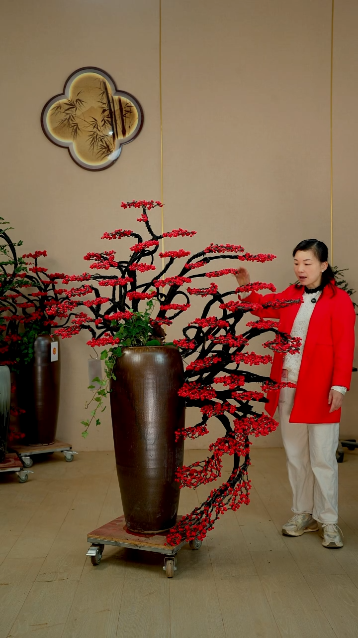 以实际为准A***子广东小叶紫檀落地高端盆景绿植室内外四季常青