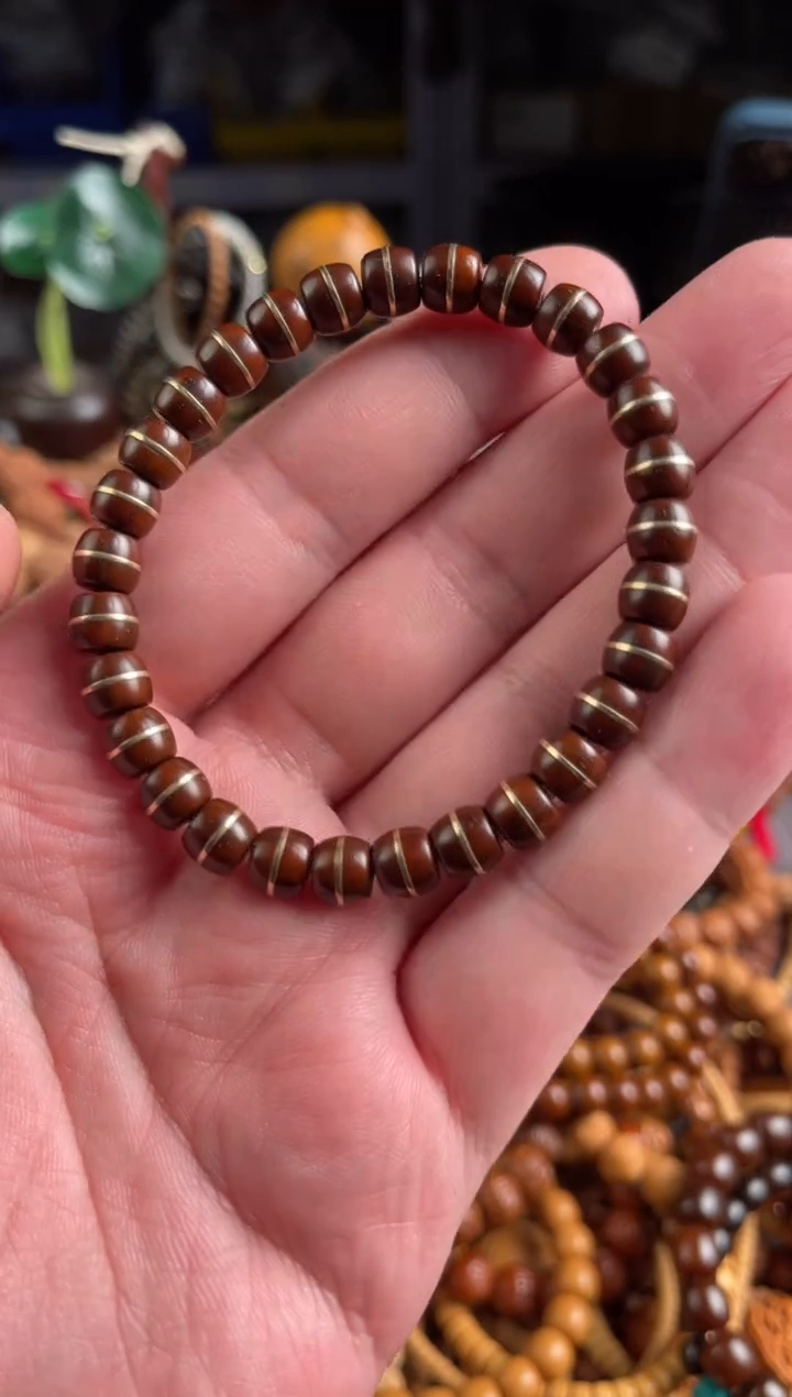 【闪购商品】紫金鼠手串王胖子文玩工作室汉堡珠