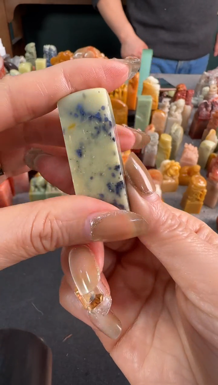 【闪购商品】青田石印石编号编号0624