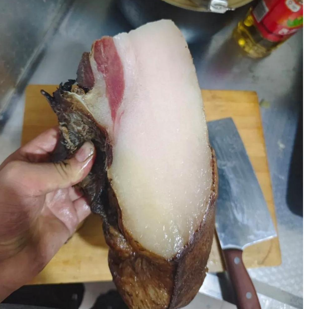 【正宗腊肉肥油】白树枝烟熏肉【直现场称重为准】