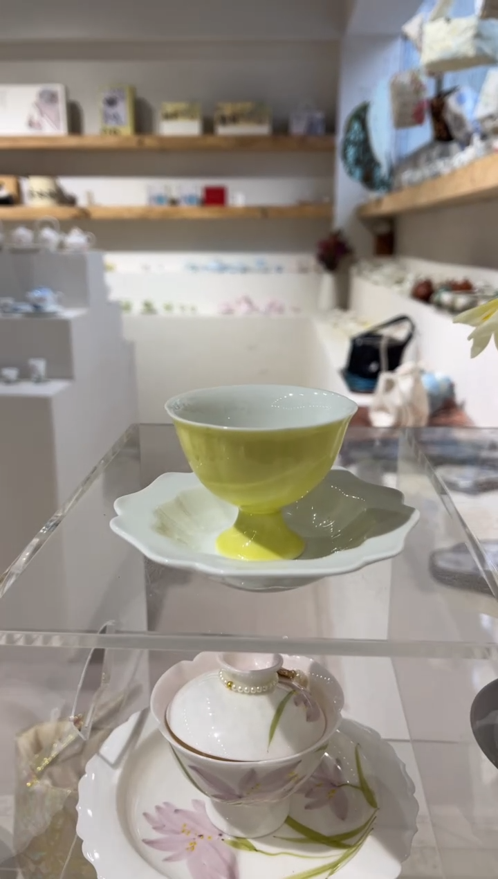 【闪购商品】茶杯+杯垫 啊哈哈哈哈哈