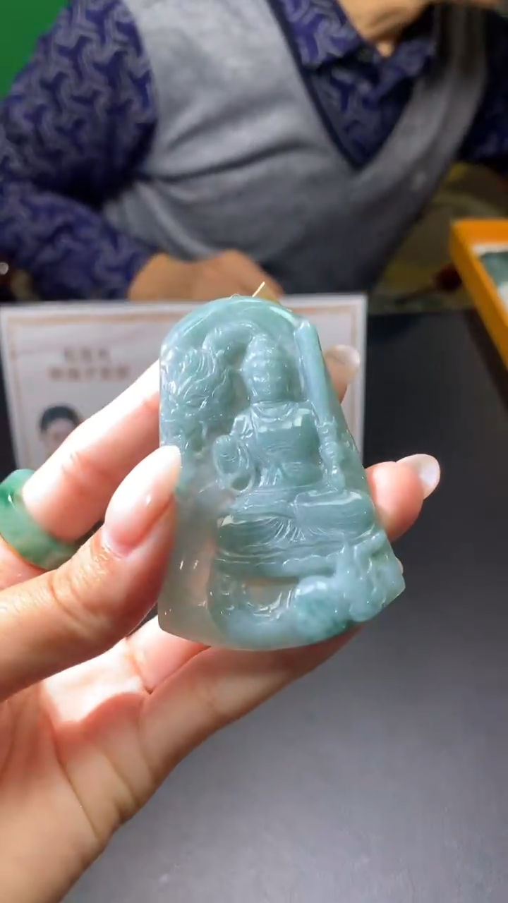 【闪购商品】定制翡翠未镶嵌不退不换CMH1件-A