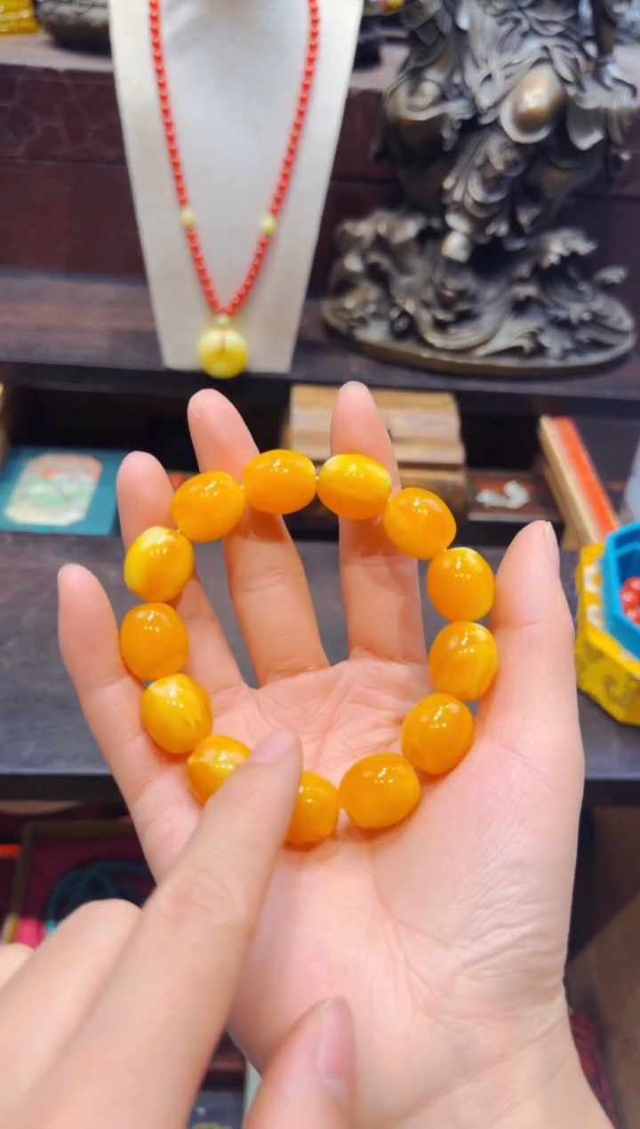 【闪购商品】蜜蜡裸石未镶嵌欣妹专属精选链接b4353