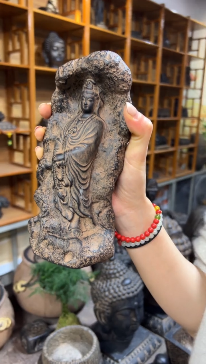 陶土【火山泥】普慈观音