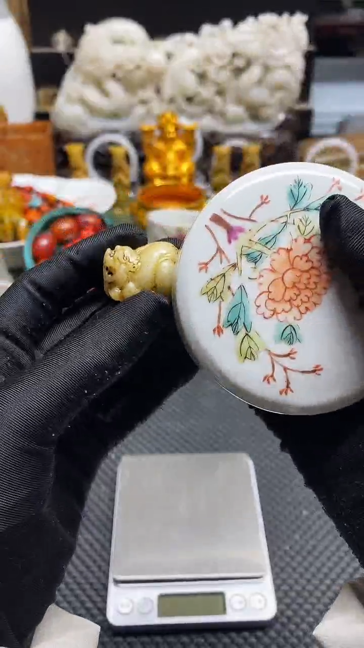 【闪购商品】瓷片瓷器瓷片 摆件1个