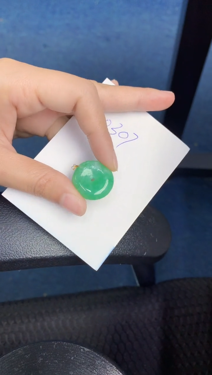 【闪购商品】翡翠颈饰18K金镶嵌000000000