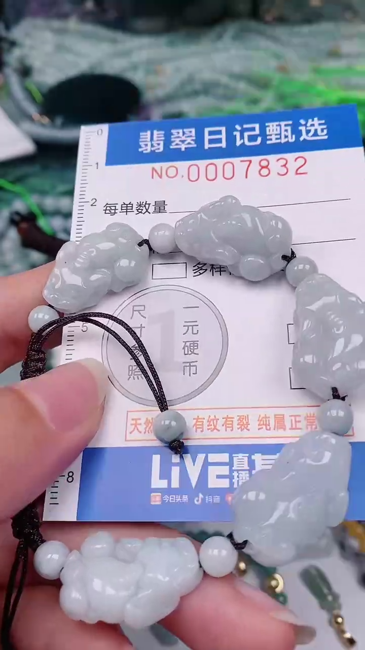 【闪购商品】翡翠颈饰未镶嵌00007832